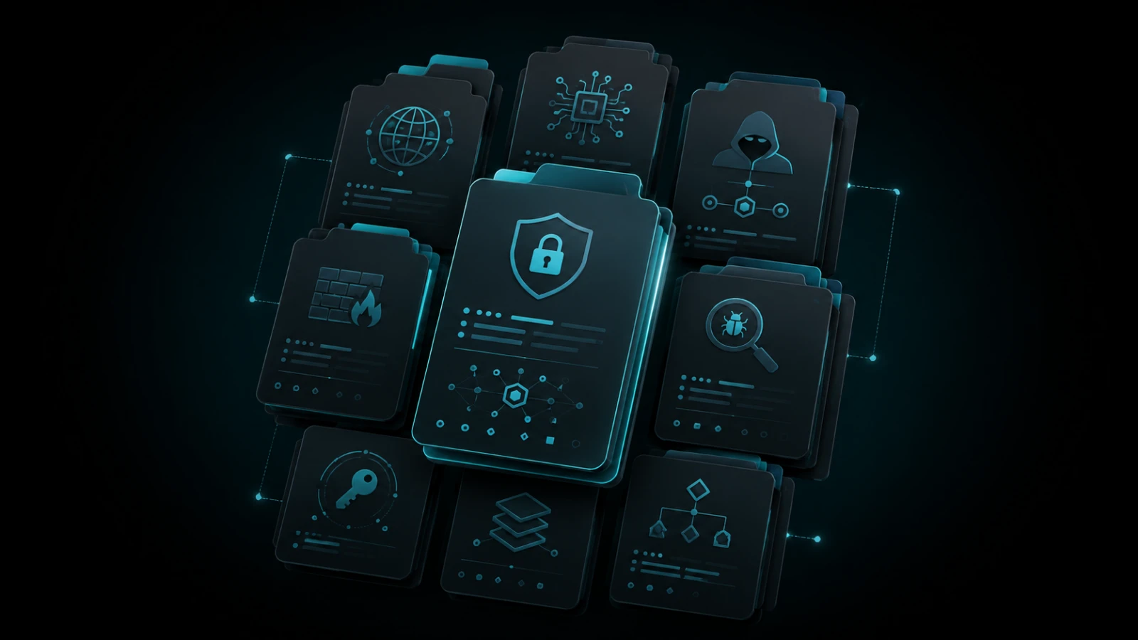 Cybersecurity acronyms, decoded. — illustration